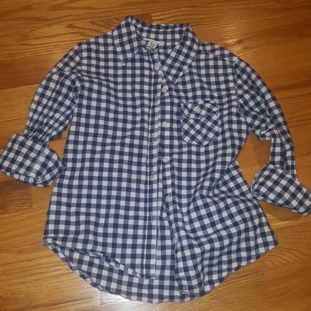 girls button down shirt
